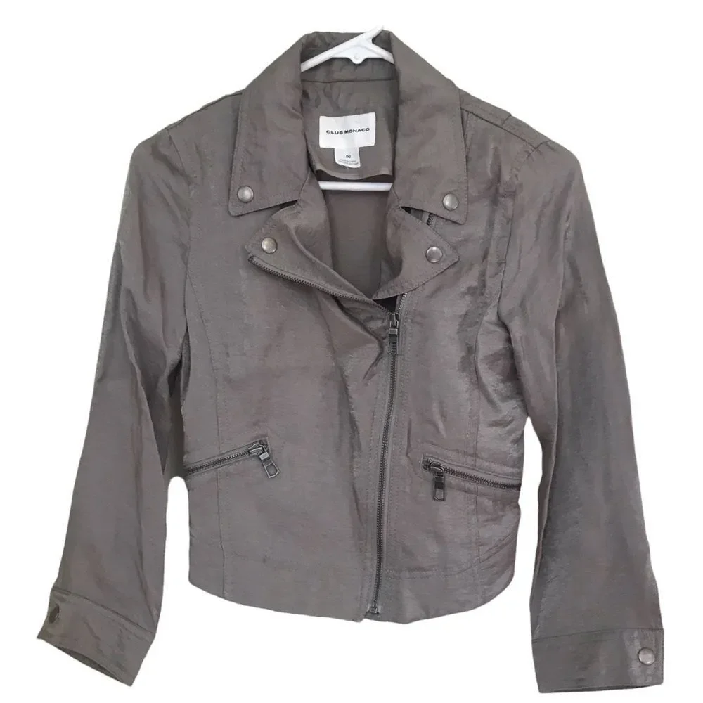 Club Monaco Moto Jacket - Picture 1 of 4